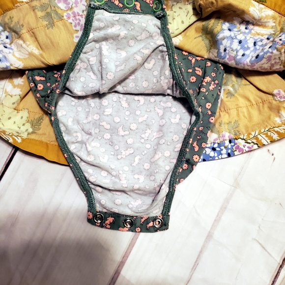 Matilda Jane Onesie Dress Yellow Green Blue 18mo - Picture 5 of 6